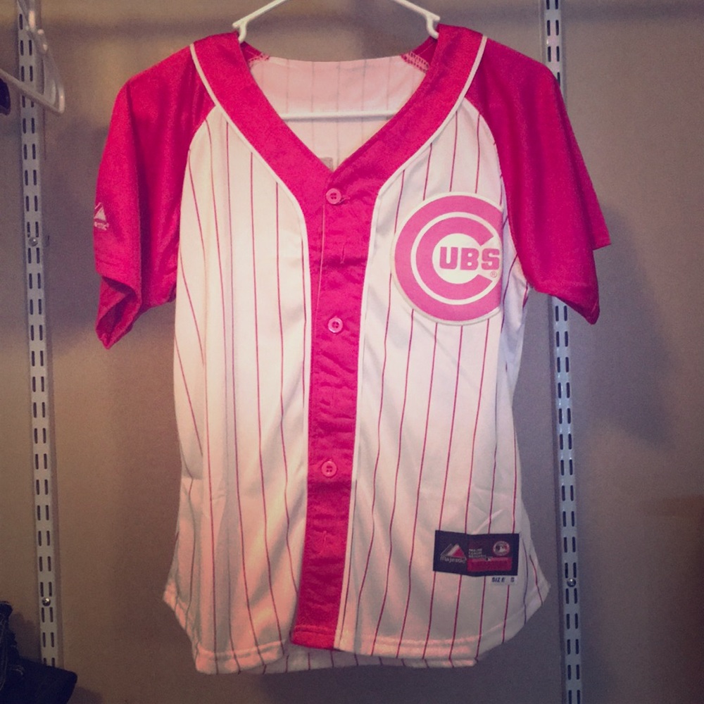 Pink Chicago Cubs jersey